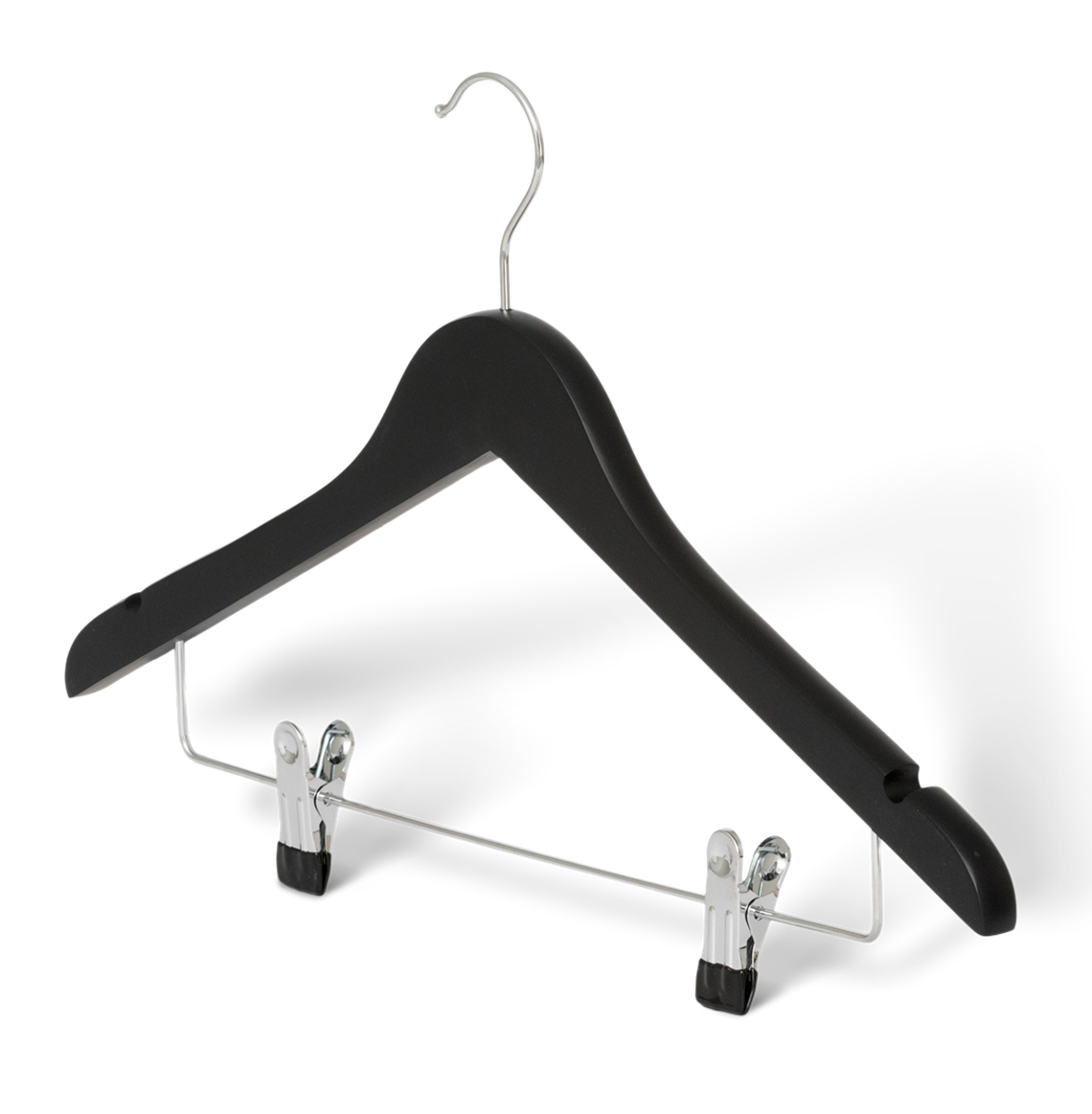 Graham Hanger With Hook And Clips Black Hangers Bentley graham-hanger-with-hook-and-clips-black-hangers-bentley